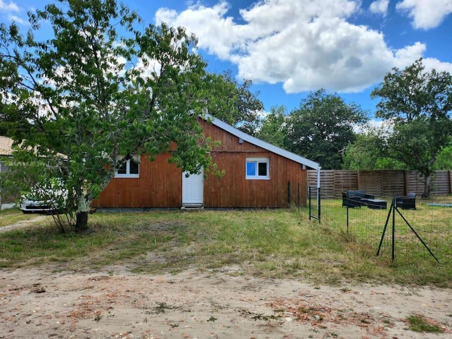 Chalet Au Coeur Des Landes Ychoux Kültér fotó
